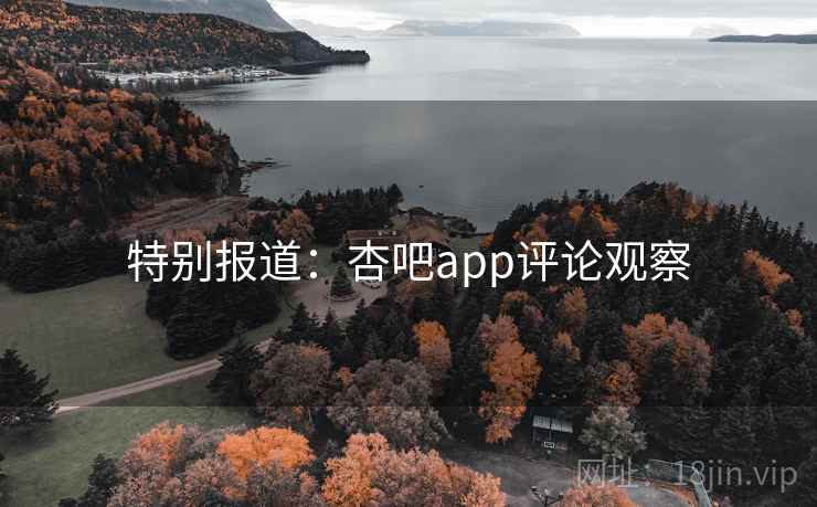 特别报道：杏吧app评论观察