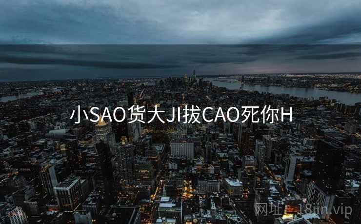 小SAO货大JI拔CAO死你H